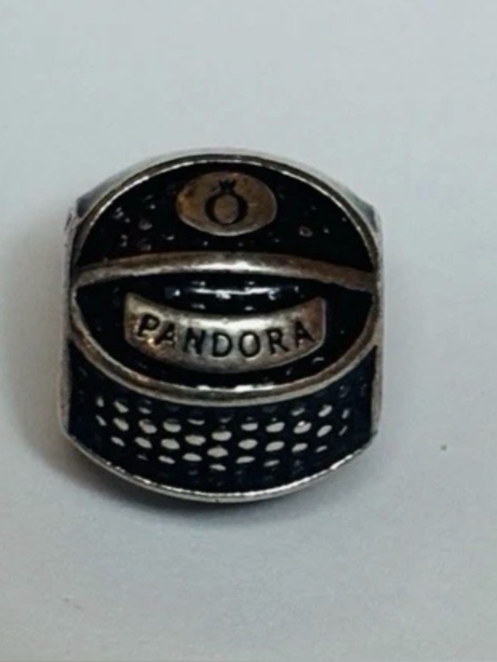 ❤️🏀RARE Authentic Pandora Sterling Silver Basketball Charm – RARE–🏀❤️